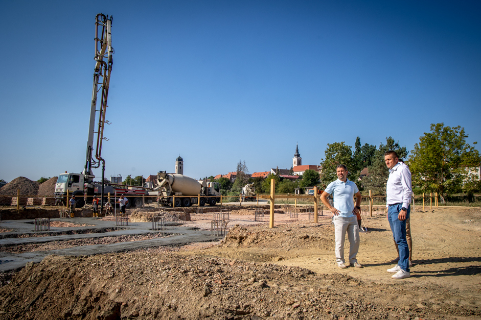 Radovi na izgradnji nove škole u Križevcima