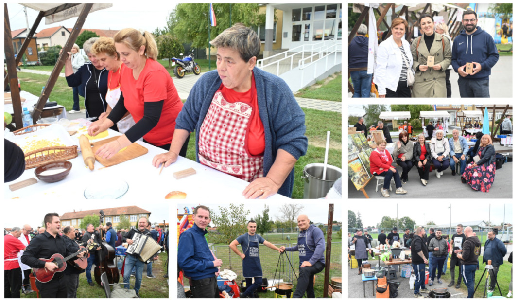 Đelekovečki spomenki i požiraki, gastronomski sajam