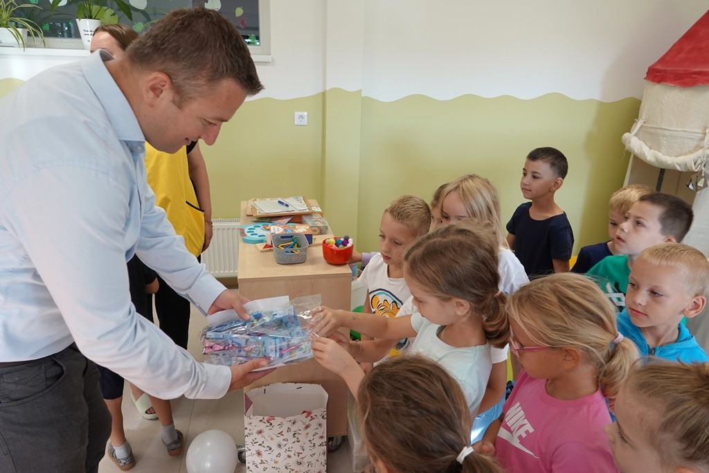 Gradonačelnik Janči i vrtićarci