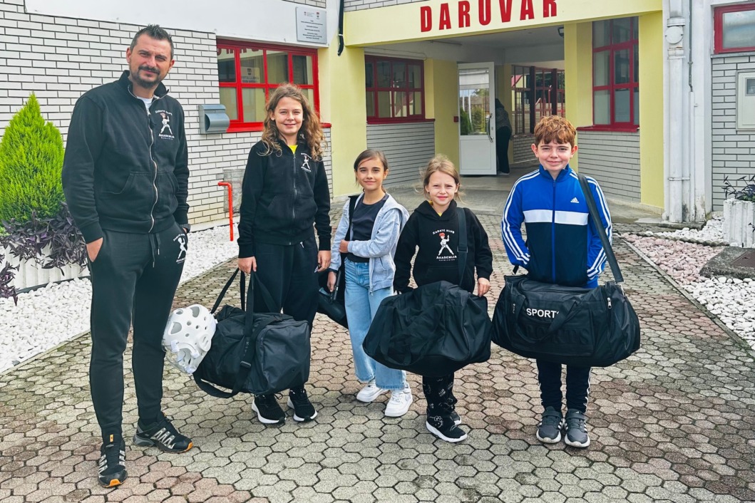Koprivnički karatisti i trener