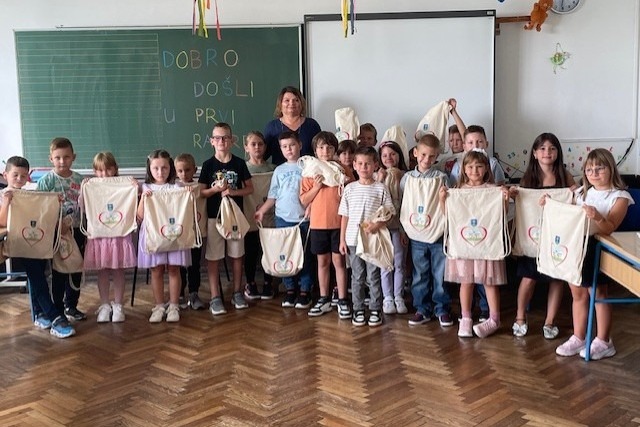 Prvi dan škole u Križu