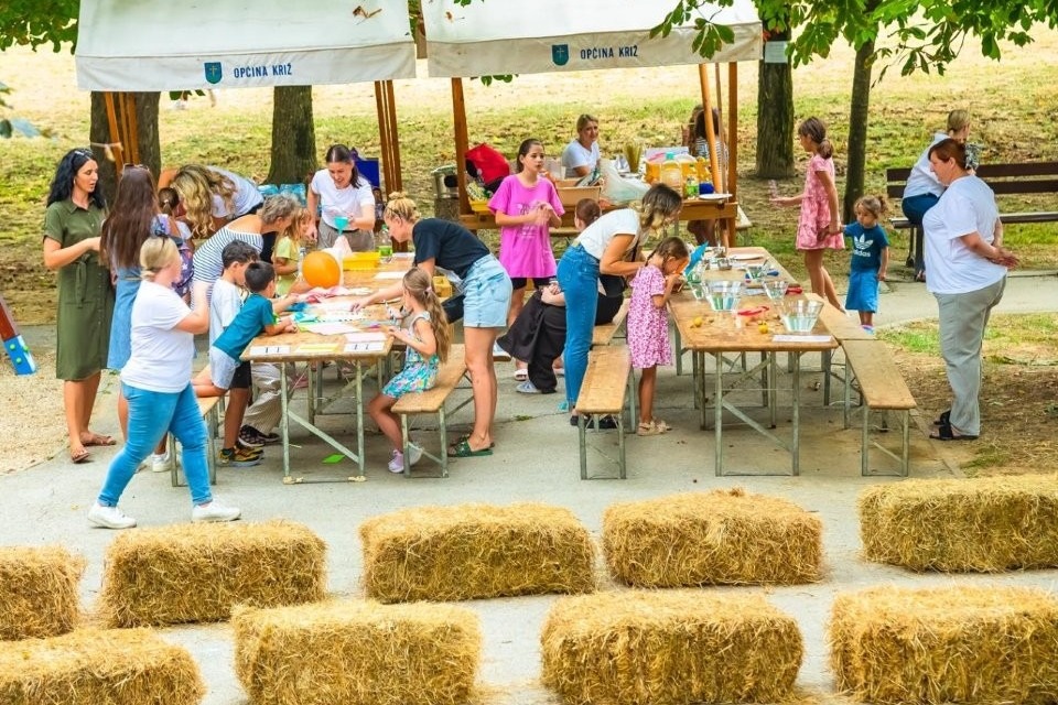 Radionice za djecu u parku u Križu