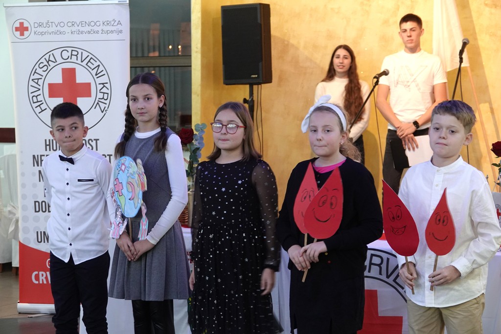 Svečanost povodom Dana dobrovoljnih darivatelja krvi u Đurđevcu