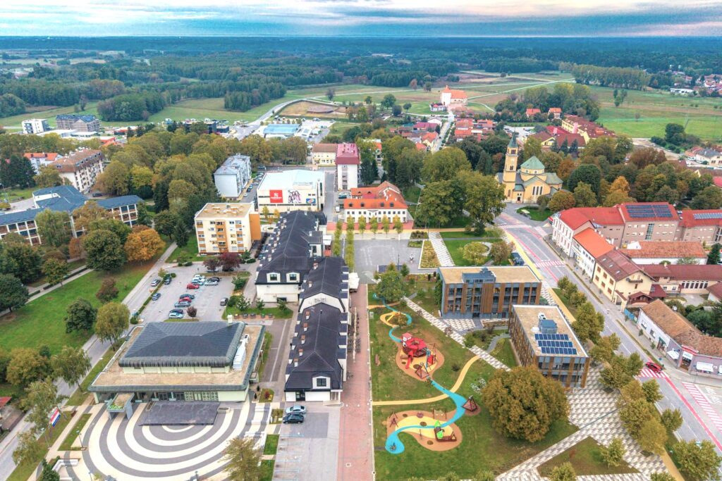 Đurđevac iz zraka