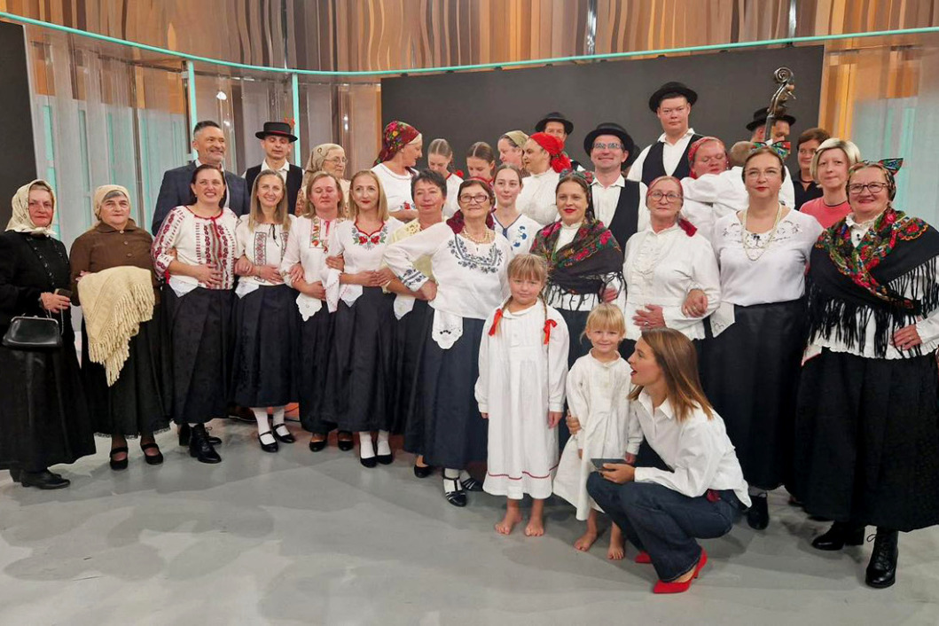 KUD Grgur Karlovčan Kalinovac nastupao u emisiji 'Dobro jutro Hrvatska'
