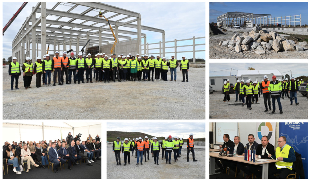 Obilazak gradilišta Regionalnog centra za gospodarenje otpadom Piškornica