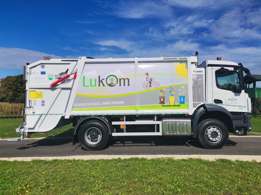 Odvoz otpada kamionom Lukoma