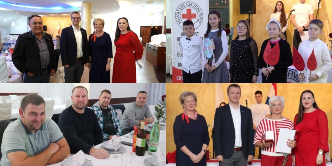 Svečanost povodom Dana dobrovoljnih darivatelja krvi u Đurđevcu