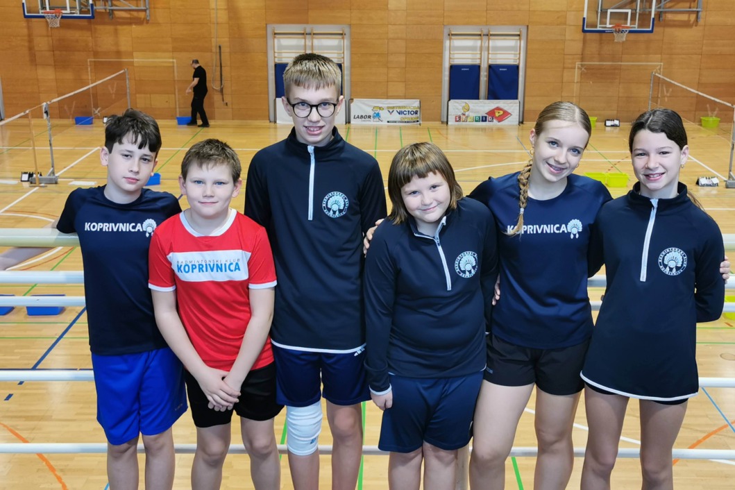 Članovi Badmintonskog kluba Koprivnica