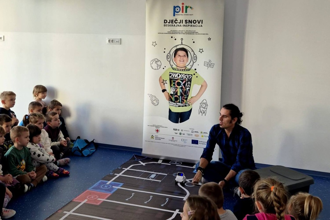 Interaktivna radionica iz područja STEM-a u Dječjem vrtiću Dubrava