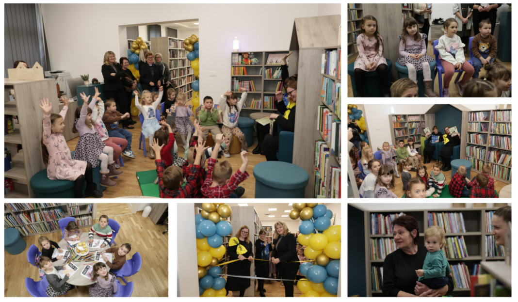 Svečanost otvorenja novoopremljenog dječjeg odjela u virovskoj knjižnici