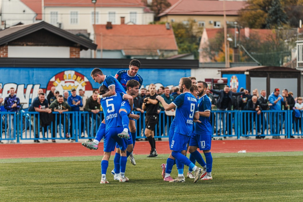 Nogometaši Radnika Križevci slave pogodak