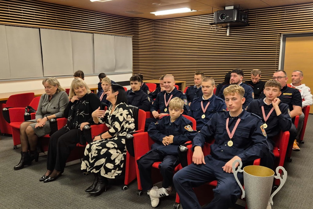 Prijem za novomarofske sportaše i vatrogasce