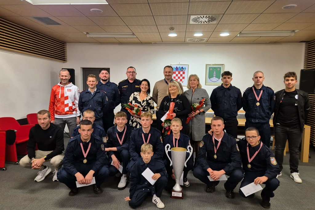 Prijem za novomarofske sportaše i vatrogasce