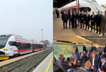 FOTO U promet pušten novi dizel-motorni vlak koji će izravno povezivati Čakovec i Varaždin sa Zagrebom Dizel-motorni vlak proizvela je tvrtka Končar – Električna vozila