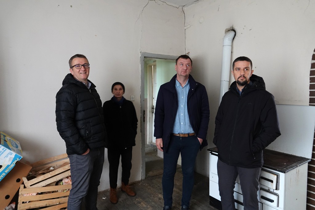 Obilazak društvenog doma u Budrovcu