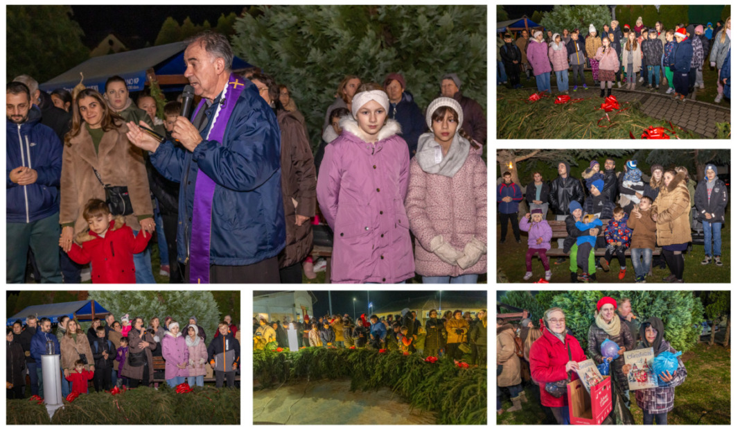 Svečanost paljenja prve svijeće na adventskom vijencu u Kloštru Podravskom