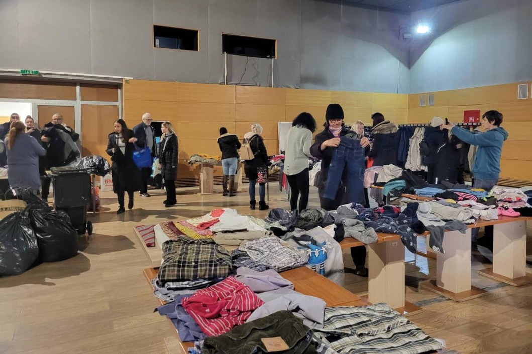 Razmjena tekstila i odjeće u koprivničkom Domu mladih