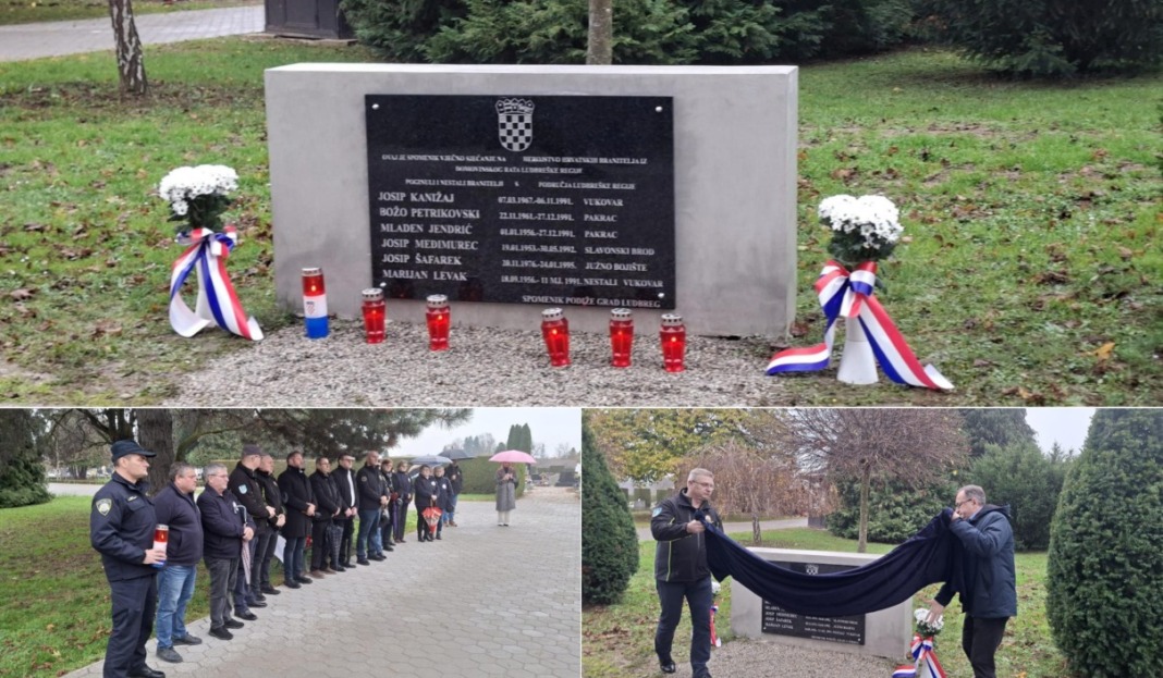 Spomen-ploča poginulim i nestalim braniteljima u Ludbregu