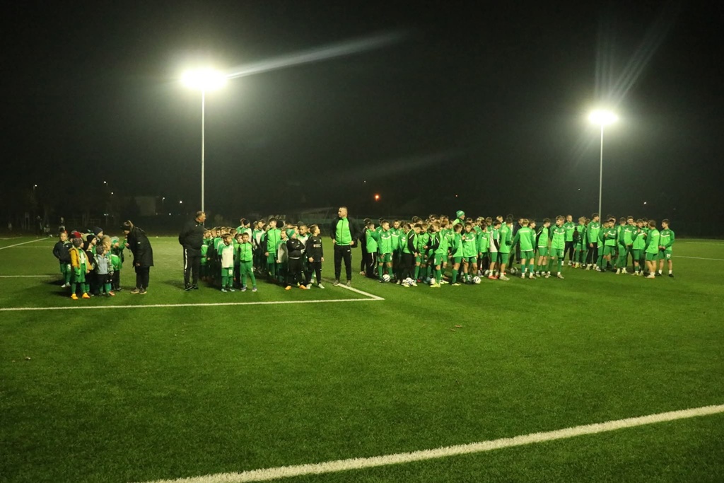 Trening novomarofskih nogometaša