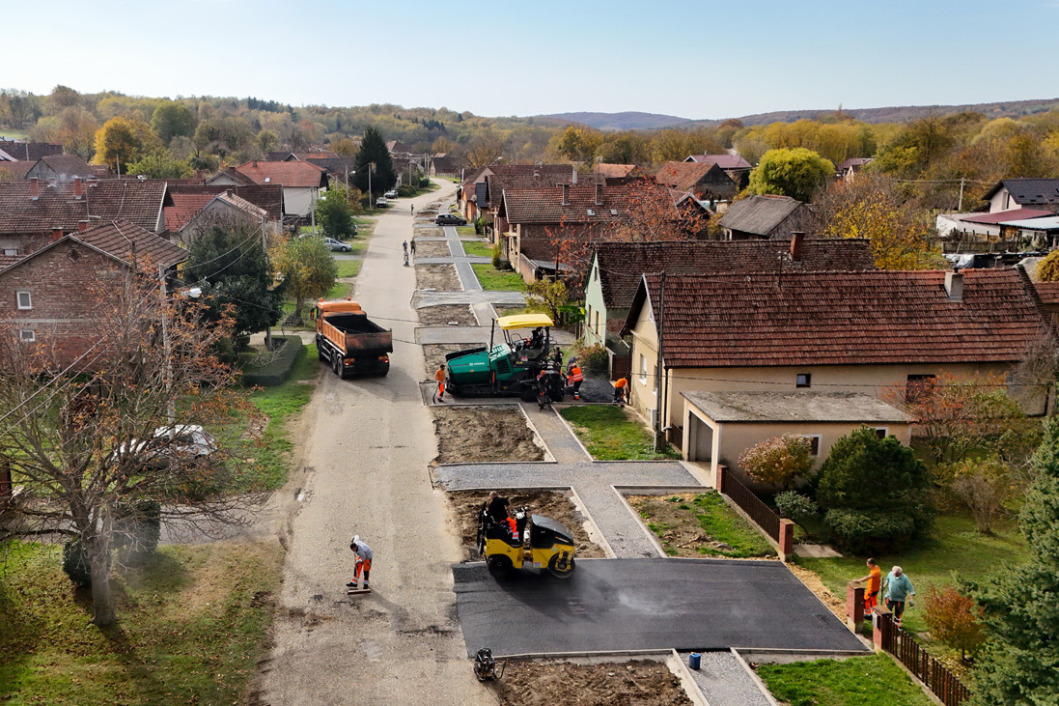Ulica Trnovec u Novigradu Podravskom