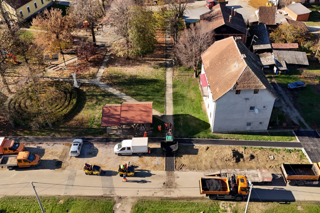 Ulica Trnovec u Novigradu Podravskom