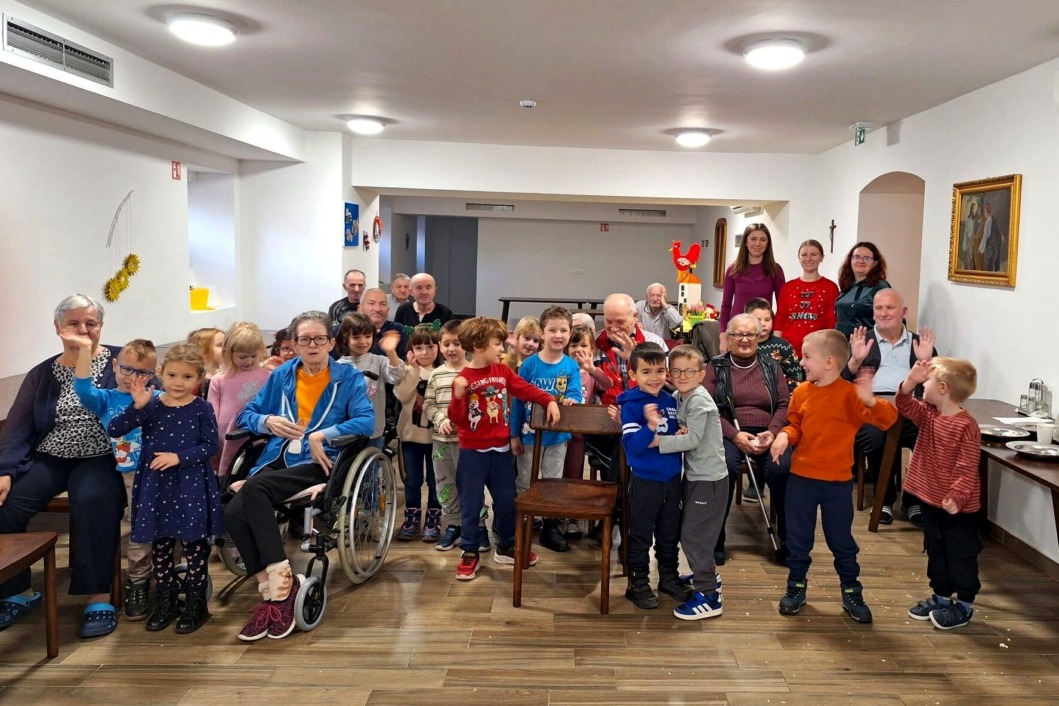 Vrtićarci posjetili korisnike Centra za osobe s invaliditetom