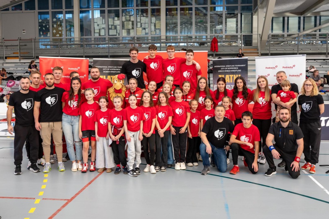 Koprivničke hrvačice i treneri