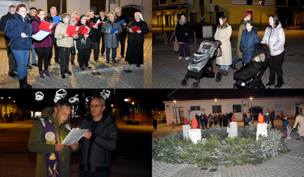 U središtu Ludbrega zapaljena prva adventska svijeća