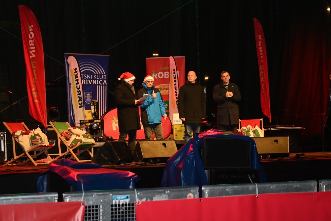 Sandrino Sabolić, Dražen Mikulec, Mišel Jakšić i Ivan Vrhovski