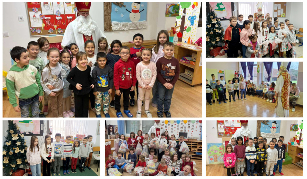 Sveti Nikola u posjeti djeci s područja općine Kloštar Podravski