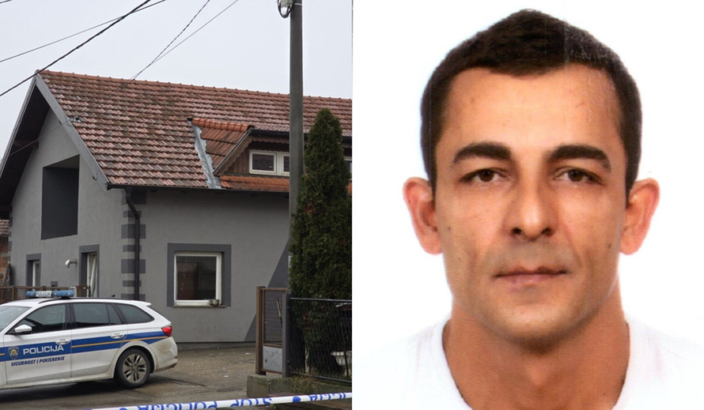 Policija na mjestu očevida i ubojica Josip Oršuš