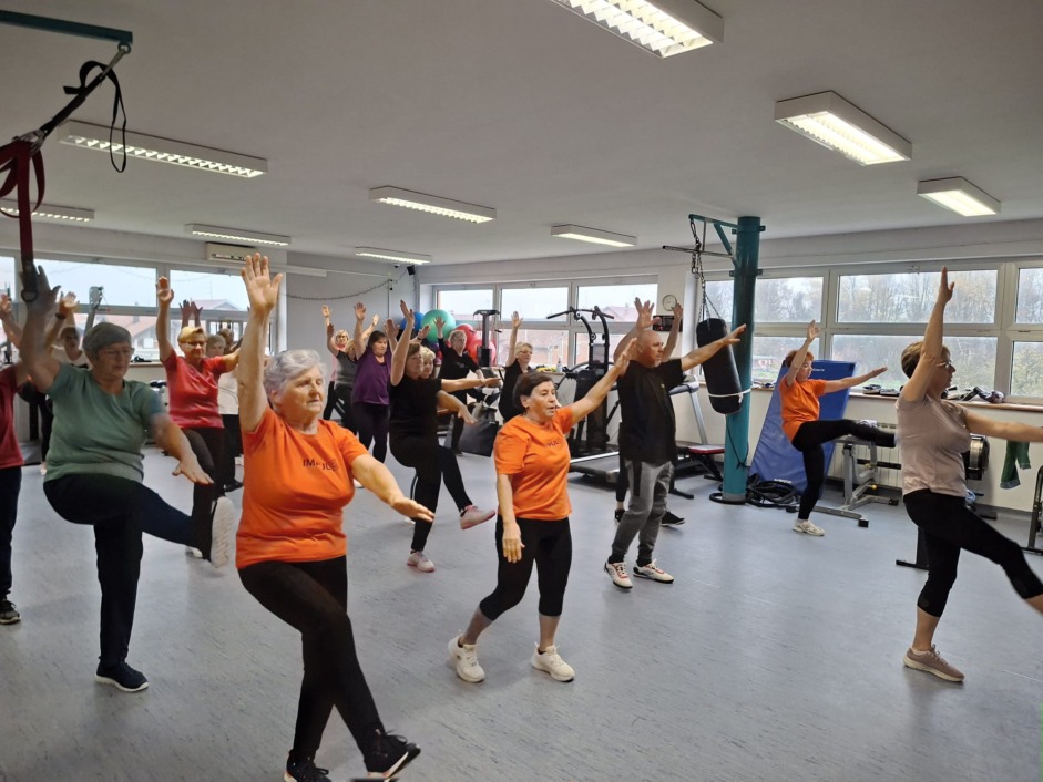 Vježbanje u Fitness i fizio centru Impuls u Ludbregu