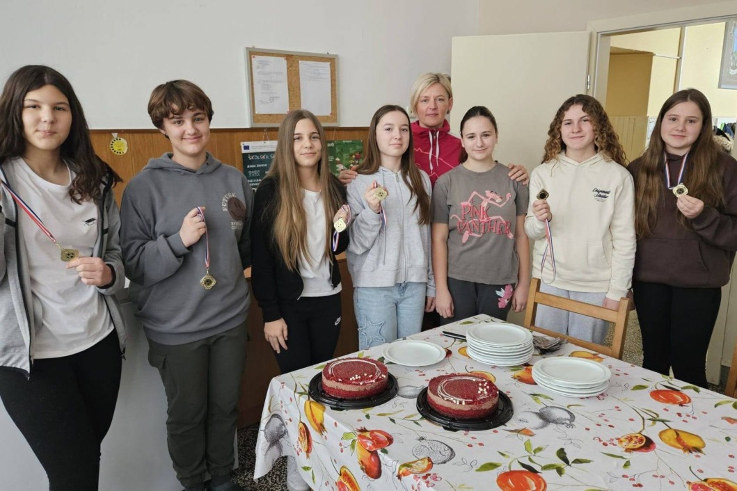 Učenice OŠ Mihovil Pavlek Miškina