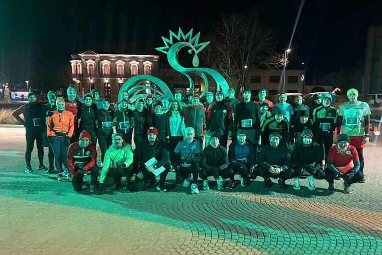 Sudionici Zimske lige trčanja u Đurđevcu