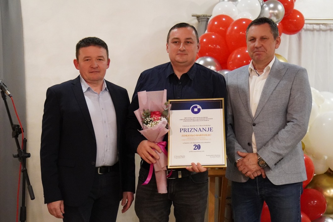 Svečana dodjela priznanja Udruženja obrtnika Novi Marof