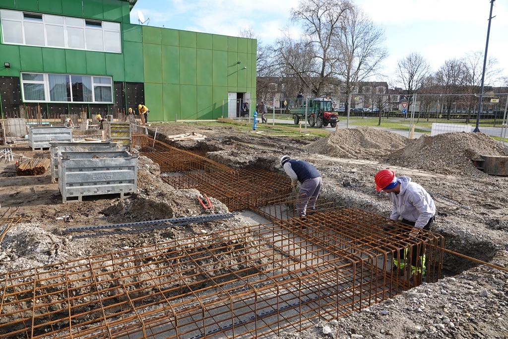 Radovi na dogradnji Osnovne škole Đurđevac