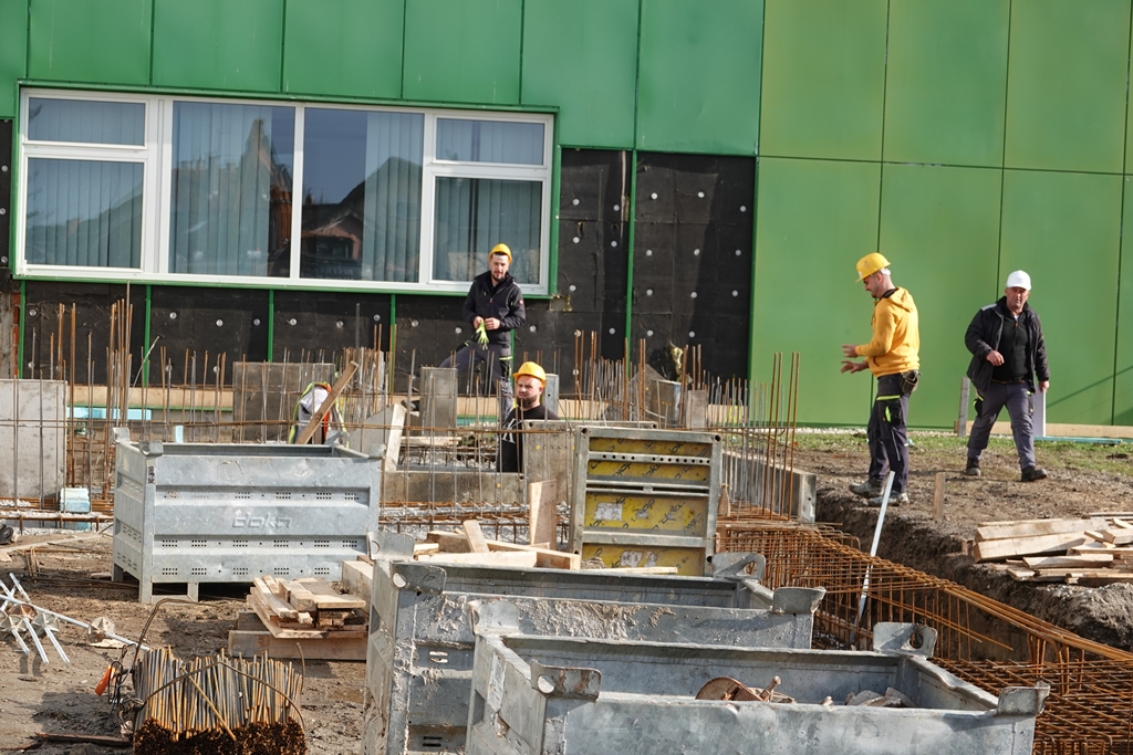 Radovi na dogradnji Osnovne škole Đurđevac