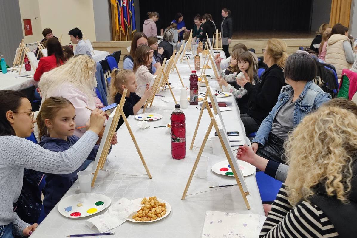 Likovna radionica u Virju