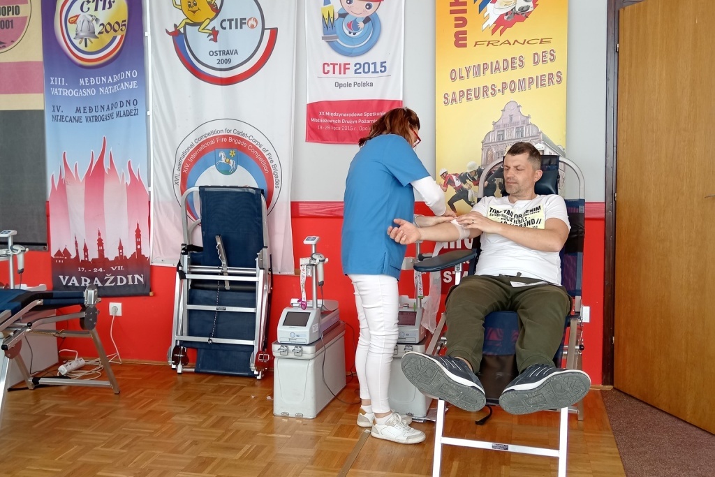 Dobrovoljno darivanje krvi u Novom Marofu