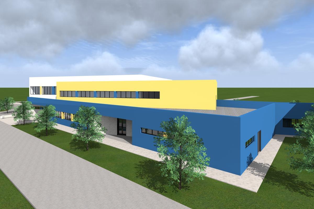Budući izgled sportske dvorane u Suhopolju