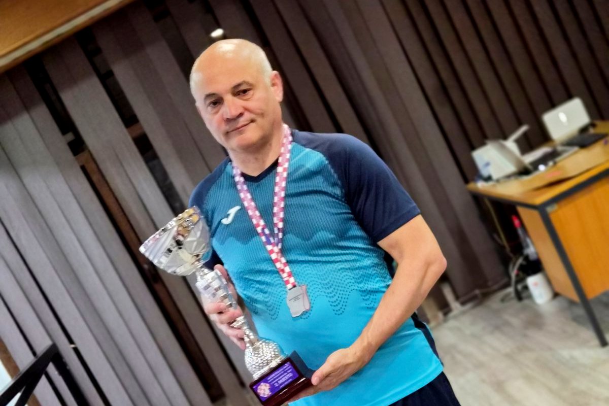 Kapetan Kuglačkog kluba Željezničar iz Koprivnice Miroslav Šaško