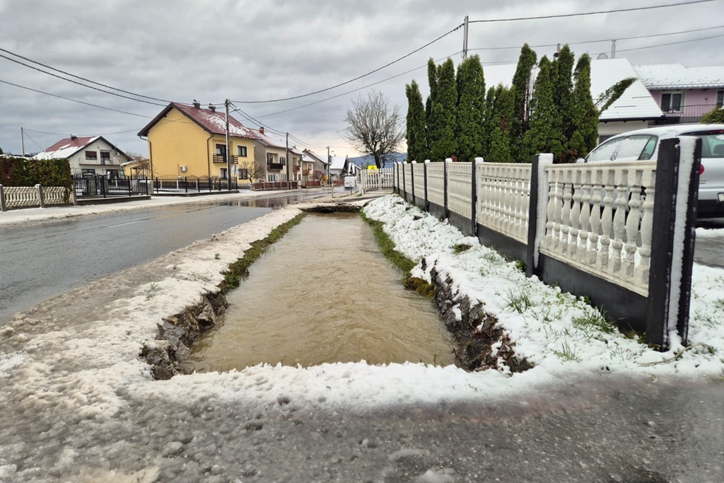 Izlijevanje na području Novog Marofa