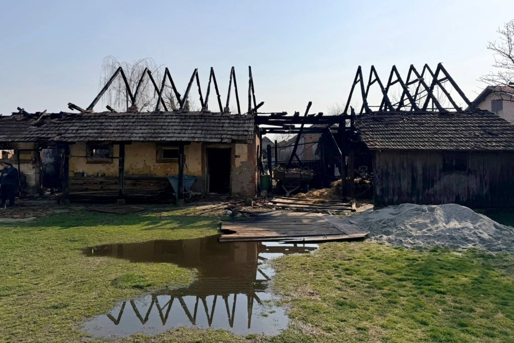 Požar na gospodarskom objektu u Molvama