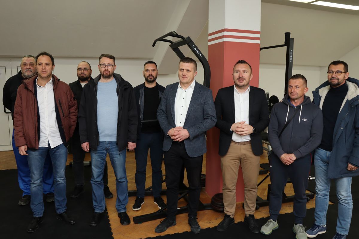 Otvorenje prostora za trening