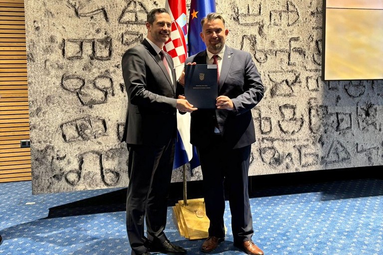Ministar Tonči Glavina i koprivničko-križevački župan Tomislav Golubić