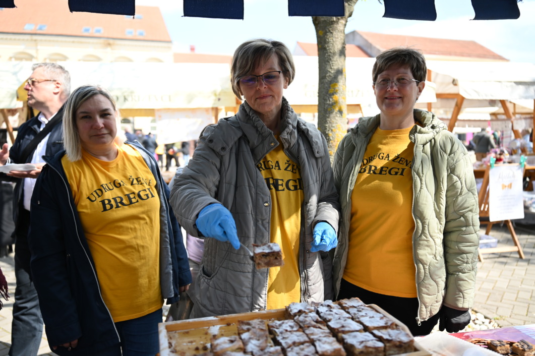 Članice Društva žena Koprivnički Bregi