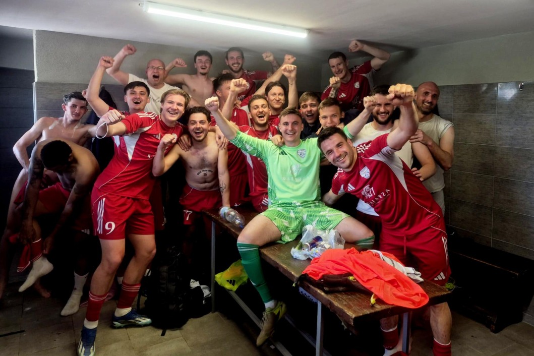 Slavlje nogometaša cvetkovečkog Tehničara u Kunovcu