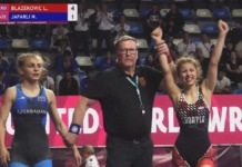 VIDEO Mlada koprivnička hrvačica Lara Blažeković osvojila brončanu medalju na Europskom kadetskom prvenstvu Lara Blažeković