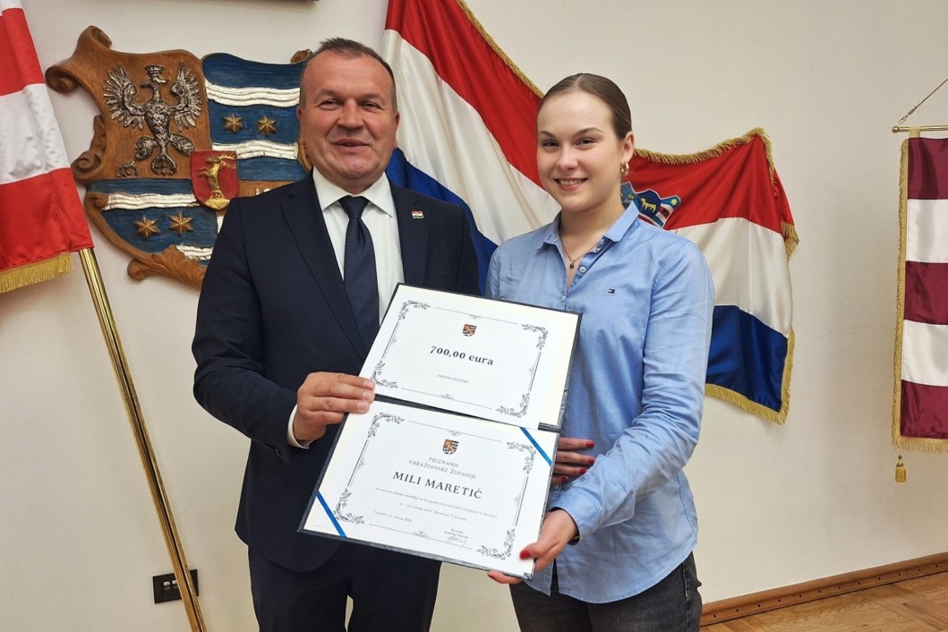 Župan Anđelko Stričak i Mila Maretić